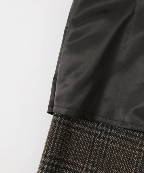 HARE（ハレ）の「ウールライクレイヤージャンスカ(HARE)（ワンピース・レディース・チェック/ブラック・FREE）」の19枚目の写真