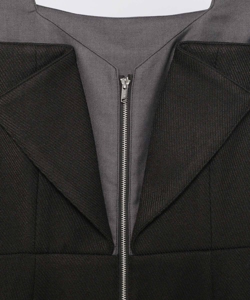 HARE（ハレ）の「ウールライクレイヤージャンスカ(HARE)（ワンピース・レディース・チェック/ブラック・FREE）」の20枚目の写真