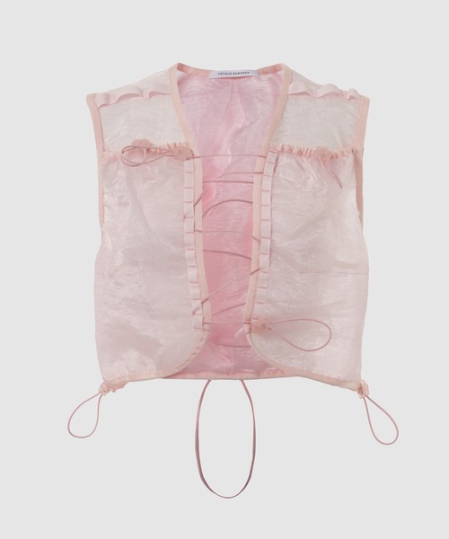 新品CECILIE BAHNSENセシリーバンセンdrawerドゥロワー　ベスト CECILIE BAHNSEN（セシリー バンセン）の「RUNNING VEST（ベスト