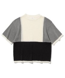 Millo Archive（ミロ アーカイブ）の「Division Block Knit [Gray]（ニット/セーター・メンズ）」