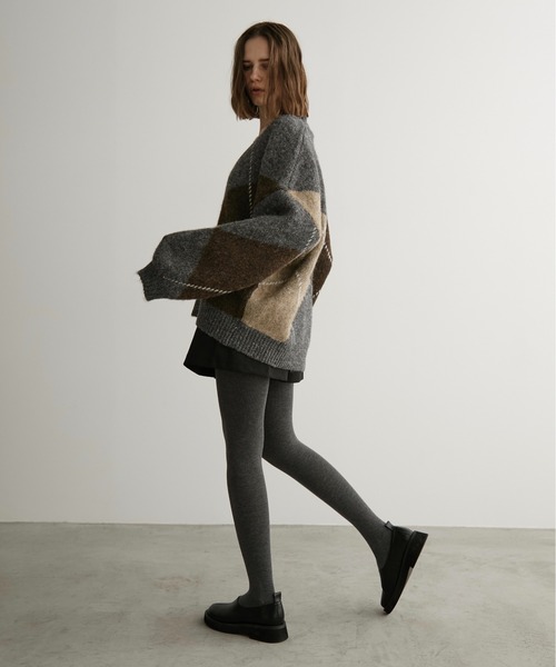 LOSCa(ロスカ)の「ウール混タックイージーショートパンツ(その他パンツ・レディース・チャコールグレー/グレー/ブラック・FREE)」の15枚目の写真