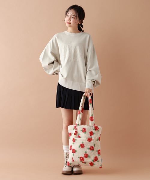 ボアトートバッグ[tiny tiny(ティニーティニー)]（トートバッグ