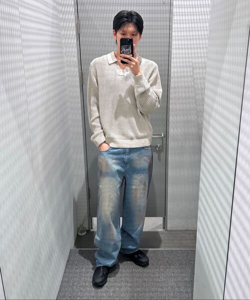 INSILENCE(インサイロンス)の「カラー ミックスド カラー ニット タウペ ブラウン(ニット/セーター・レディース・その他・SMALL/MEDIUM/LARGE)」の6枚目の写真