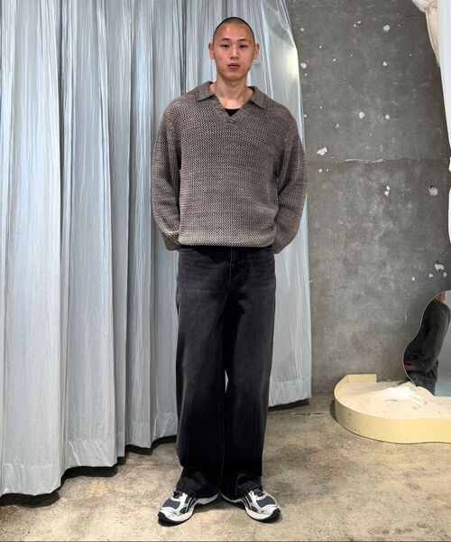 INSILENCE(インサイロンス)の「カラー ミックスド カラー ニット タウペ ブラウン(ニット/セーター・レディース・その他・SMALL/MEDIUM/LARGE)」の9枚目の写真