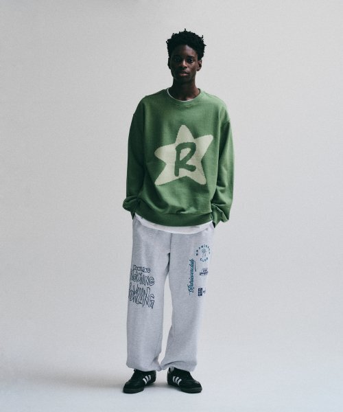 Retriever Club（レトリーバークラブ）の「MULTI LOGO PANTS [MELANGE GRAY]（スウェットパンツ・レディース・その他・MEDIUM/LARGE/X-LARGE）」の2枚目の写真