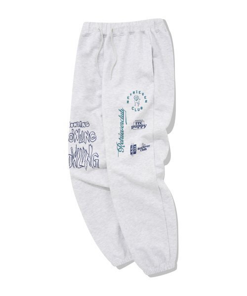 Retriever Club（レトリーバークラブ）の「MULTI LOGO PANTS [MELANGE GRAY]（スウェットパンツ・レディース・その他・MEDIUM/LARGE/X-LARGE）」の3枚目の写真