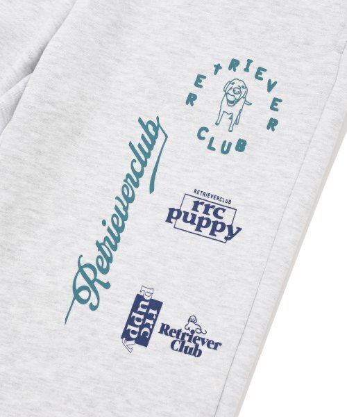Retriever Club（レトリーバークラブ）の「MULTI LOGO PANTS [MELANGE GRAY]（スウェットパンツ・レディース・その他・MEDIUM/LARGE/X-LARGE）」の10枚目の写真