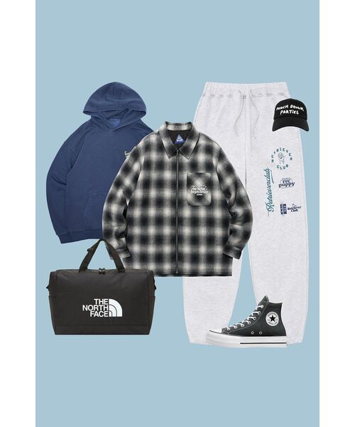 Retriever Club（レトリーバークラブ）の「MULTI LOGO PANTS [MELANGE GRAY]（スウェットパンツ・レディース・その他・MEDIUM/LARGE/X-LARGE）」の13枚目の写真