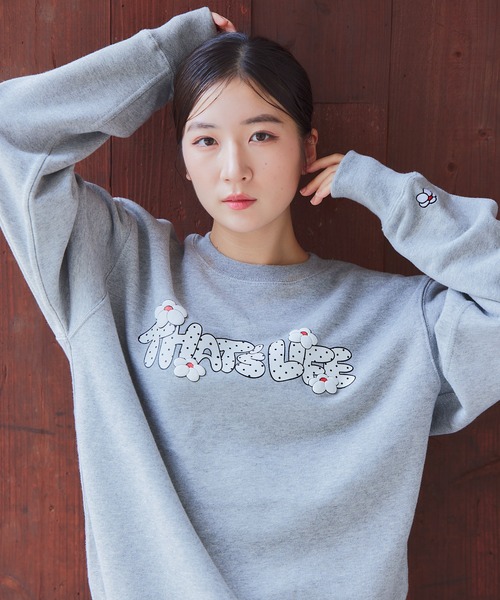 eyeronプロデュース　ビッグスウェット HEAVY WEIGHT 12.7oz FRONT LOGO SWEAT 長袖 スウェット 秋服 冬服