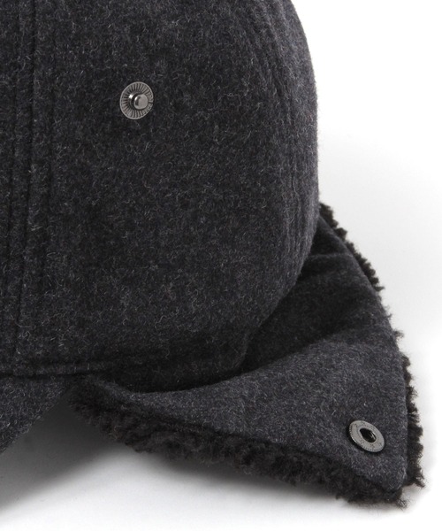 GLOBAL WORK(グローバルワーク)の「ボアCAP/606843(キャップ・レディース・ダークブラウン/ライトグリーン/ブラック・FREE)」の9枚目の写真