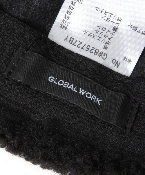 GLOBAL WORK(グローバルワーク)の「ボアCAP/606843(キャップ・レディース・ダークブラウン/ライトグリーン/ブラック・FREE)」の12枚目の写真