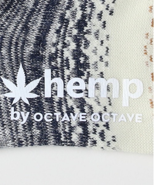 Right-on（ライトオン）の「Aヘンプ グラデーション アンクルソックス (サステナブル/抗菌防臭/ユニセックス)（ソックス/靴下・メンズ・グリーン/オレンジ/レッド・フリー）」の9枚目の写真