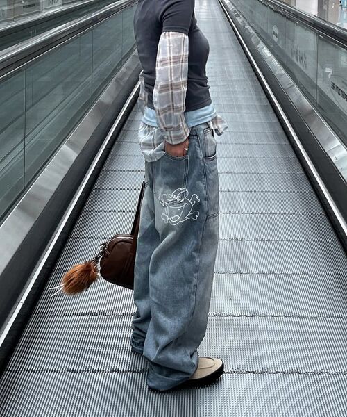 Retriever Club（レトリーバークラブ）の「BONE DOG DOUBLE KNEE PANTS [LIGHT BLUE]（デニムパンツ・メンズ・その他・SMALL/MEDIUM/LARGE）」の11枚目の写真