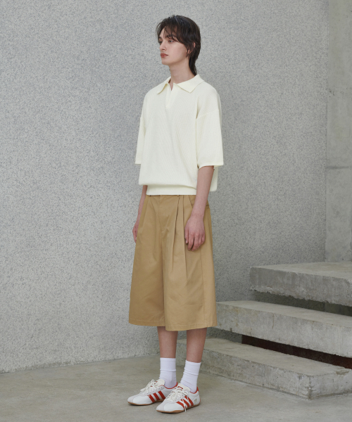 GLW(ジーエルダブリュ)の「オープンカラーワッフルハーフニットアイボリー(ニット/セーター・レディース・その他・SMALL/MEDIUM/LARGE)」の11枚目の写真