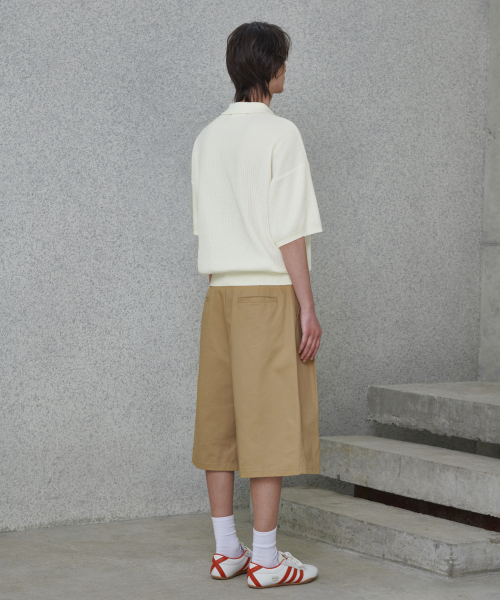 GLW(ジーエルダブリュ)の「オープンカラーワッフルハーフニットアイボリー(ニット/セーター・レディース・その他・SMALL/MEDIUM/LARGE)」の10枚目の写真
