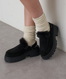 RAY CASSIN | ムートンスリッポン(スリッポン)