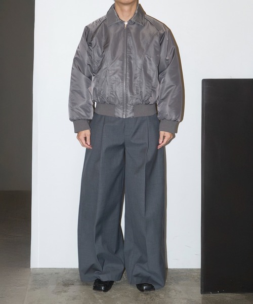 GOAT ESSENCE(ゴートエッセンス)の「BOMBER JACKET(ブルゾン・メンズ・ブラック/ベージュ/グレー・1/2/3)」の20枚目の写真