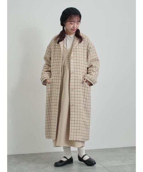 TSUHARU by Samansa Mos2（ツハルバイサマンサモスモス）の「【WEB限定 Sサイズ】コール天ノースリーブワンピース（ワンピース・レディース・グレー/ブルー/ベージュ・S/M）」の10枚目の写真