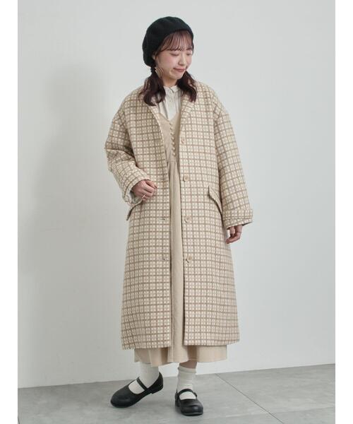 TSUHARU by Samansa Mos2（ツハルバイサマンサモスモス）の「【WEB限定 Sサイズ】コール天ノースリーブワンピース（ワンピース・レディース・グレー/ブルー/ベージュ・S/M）」の11枚目の写真