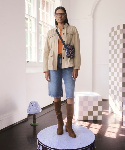 Cath Kidston(キャスキッドソン)の「フォンクロスボディ バッグMarble Ditsy(ショルダーバッグ・レディース・その他・FREE)」の2枚目の写真