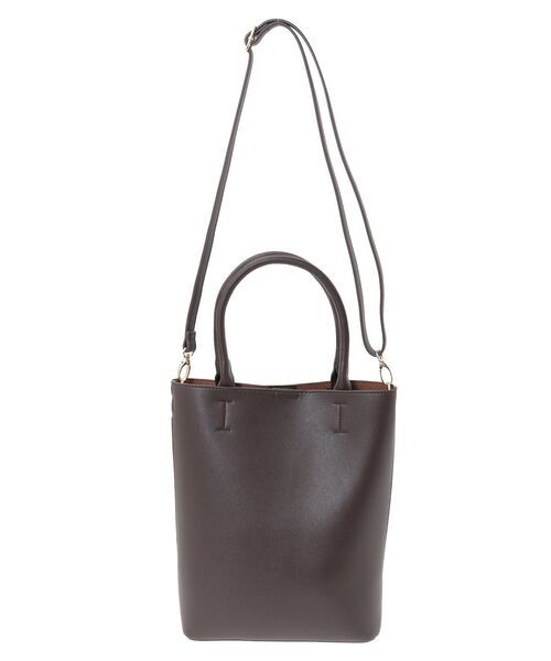 AMERICAN HOLIC（アメリカンホリック）の「【2WAY】ショルダートートバッグ（トートバッグ・レディース・ブラック/ブラウン・FREE）」の16枚目の写真