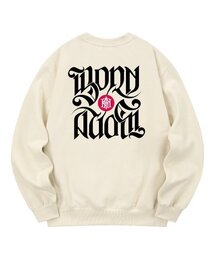 KMC0073 ビボンアゲイン 裏起毛 スウェット - クリーム