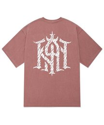 KTPP0177 オールドカン ピグメント 半袖Tシャツ - ピンク