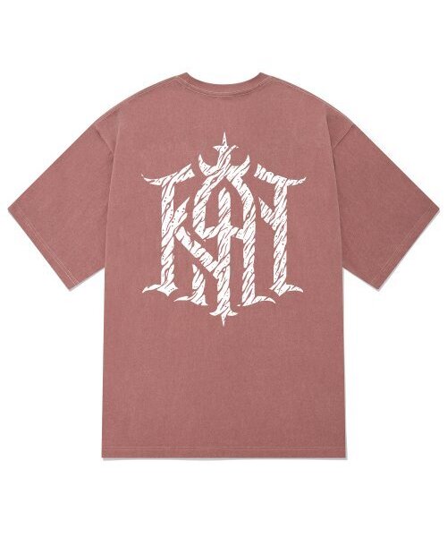 KAN6312(カン6312)の「KTPP0177 オールドカン ピグメント 半袖Tシャツ - ピンク(Tシャツ/カットソー・メンズ・その他・MEDIUM/LARGE/X-LARGE)」の1枚目の写真