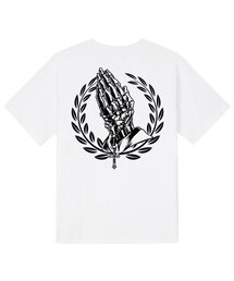 KTW0194 スカルハンド 半袖Tシャツ ホワイト