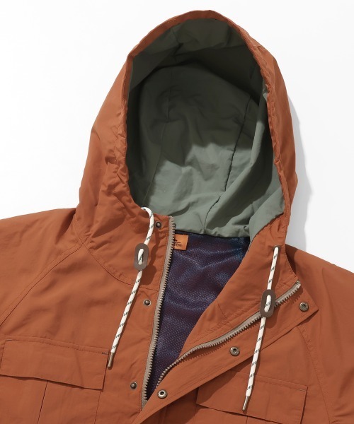 KRIFF MAYER(クリフメイヤー)の「【撥水・防汚】クリーネスマウンテンパーカー(マウンテンパーカー・メンズ・カラフル/グリーン/ネイビー/オレンジ/ベージュ/ブラック・MEDIUM/X-LARGE/LARGE)」の13枚目の写真