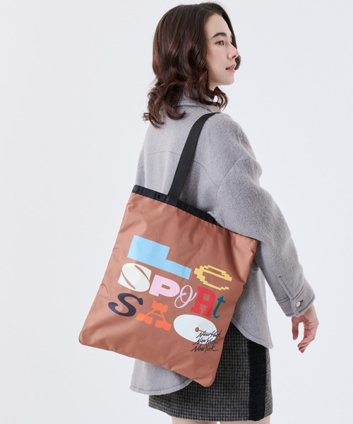 LeSportsac｜レスポートサックのトートバッグ（ブラウン/茶色系）通販