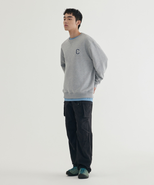 COVERNAT(カバーナット)の「Cロゴ スウェット メランジェグレー(スウェット・レディース・その他・X-SMALL/SMALL/MEDIUM/LARGE/X-LARGE/XX-LARGE)」の4枚目の写真