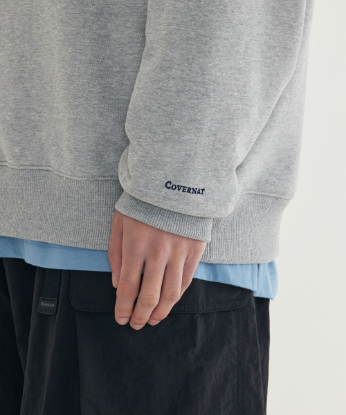 COVERNAT(カバーナット)の「Cロゴ スウェット メランジェグレー(スウェット・レディース・その他・X-SMALL/SMALL/MEDIUM/LARGE/X-LARGE/XX-LARGE)」の7枚目の写真