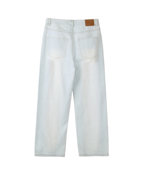 YALE(イェール)の「ウィメンズストレートデニムパンツ_ライトブルー(デニムパンツ・レディース・その他・SMALL/MEDIUM)」の3枚目の写真