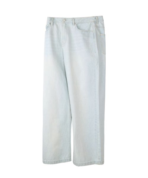 YALE(イェール)の「ウィメンズストレートデニムパンツ_ライトブルー(デニムパンツ・レディース・その他・SMALL/MEDIUM)」の4枚目の写真