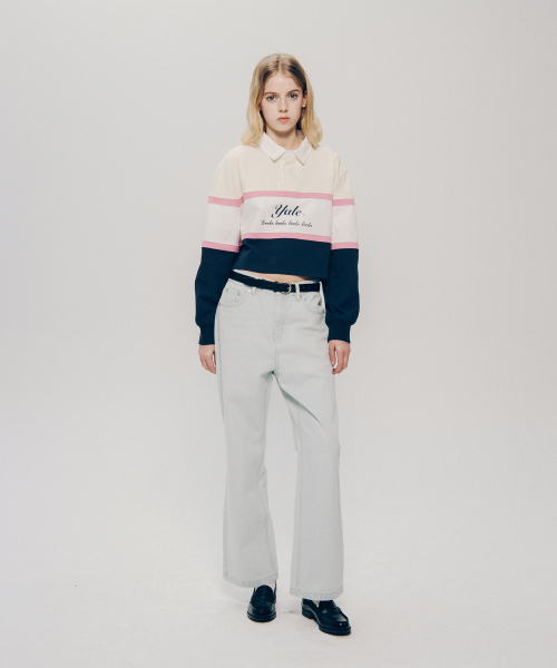 YALE(イェール)の「ウィメンズストレートデニムパンツ_ライトブルー(デニムパンツ・レディース・その他・SMALL/MEDIUM)」の12枚目の写真