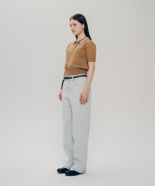YALE(イェール)の「ウィメンズストレートデニムパンツ_ライトブルー(デニムパンツ・レディース・その他・SMALL/MEDIUM)」の14枚目の写真