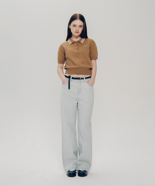 YALE(イェール)の「ウィメンズストレートデニムパンツ_ライトブルー(デニムパンツ・レディース・その他・SMALL/MEDIUM)」の16枚目の写真