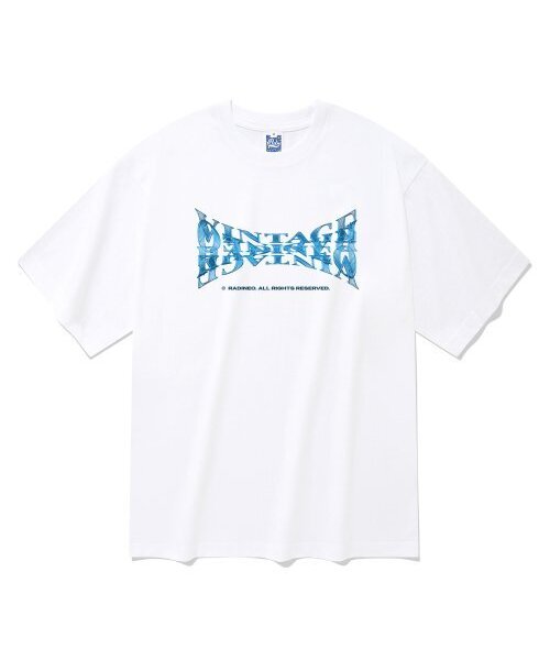RADINEO(ラディネオ)の「ヴィンテージワイドロゴ半袖Tシャツホワイト(Tシャツ/カットソー・メンズ・その他・LARGE/MEDIUM/SMALL/X-LARGE)」の1枚目の写真