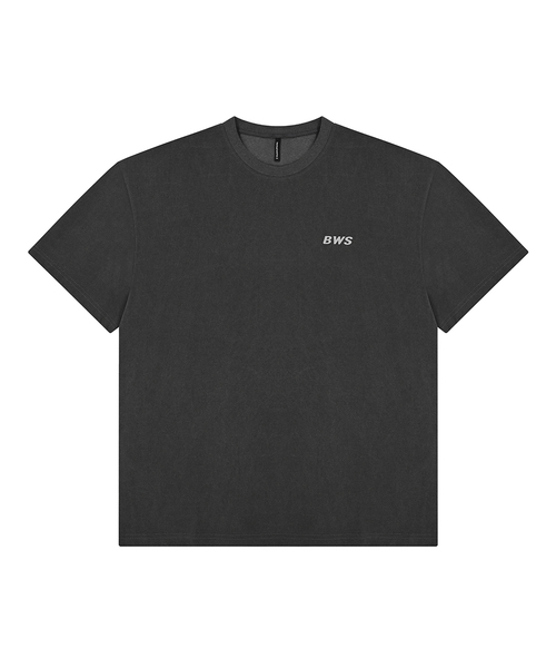 BARBELLWORKS(バーベルワークス)の「ヘビーウェイトコットンピグメントオーバーサイズ(Tシャツ/カットソー・メンズ・ブラック/ネイビー・LARGE/X-LARGE)」の1枚目の写真