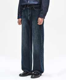 DECET（デケト）の「Dawn Semi Wide Jeans DCPT002DBlueB（デニムパンツ）」