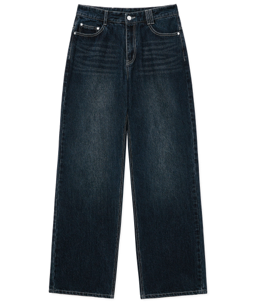 DECET（デケト）の「Dawn Semi Wide Jeans DCPT002DBlueB（デニムパンツ・レディース・その他・26/28/30/32/34）」の7枚目の写真