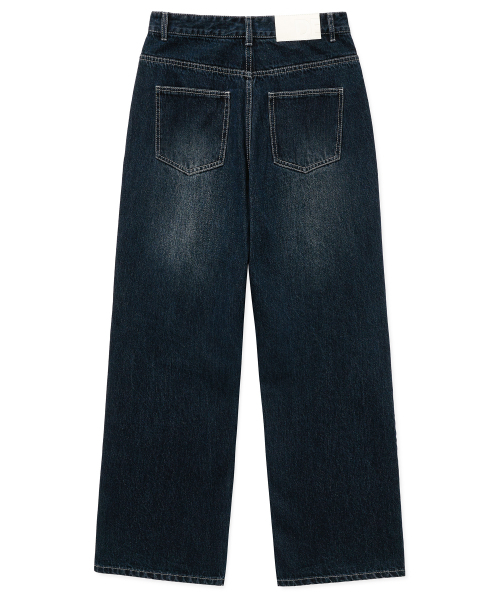 DECET（デケト）の「Dawn Semi Wide Jeans DCPT002DBlueB（デニムパンツ・レディース・その他・26/28/30/32/34）」の8枚目の写真