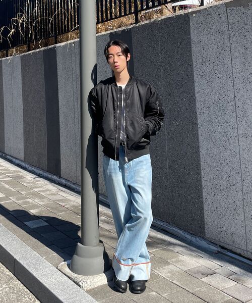 SSIN AND LEE(シンアンドリー)の「サントリーニビレッジターンアップデニムパンツ(デニムパンツ・メンズ・その他・MEDIUM/LARGE)」の4枚目の写真