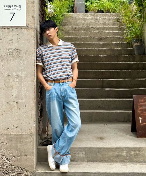 SSIN AND LEE(シンアンドリー)の「サントリーニビレッジターンアップデニムパンツ(デニムパンツ・メンズ・その他・MEDIUM/LARGE)」の10枚目の写真