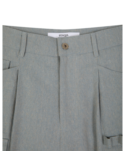 SYNQIA(シンキア)の「リネンコットンマルチポケットパンツワンスカイ(その他パンツ・メンズ・その他・SMALL/MEDIUM/LARGE)」の9枚目の写真