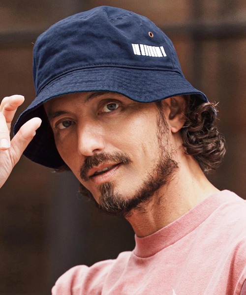 mko13330-Barcode Embroidery Bucket Hat バケットハット(F26S350