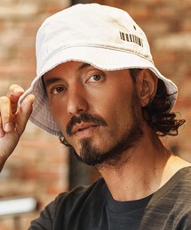 felkod（フィルコッド）の「mko13330-Barcode Embroidery Bucket Hat バケットハット(F26S350)（ハット）」