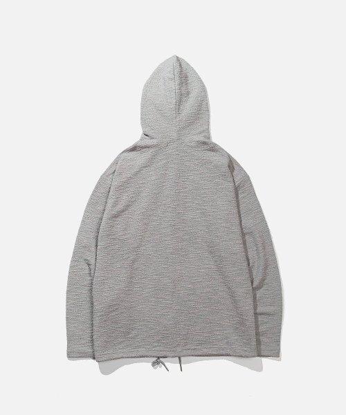 VASTIC(バスティック)の「グランジフードパーカー ジップアップ_グレー(パーカー・メンズ・その他・MEDIUM/LARGE)」の3枚目の写真