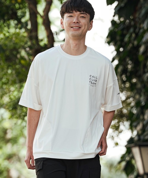 CALL&RESPONSE(コールアンドレスポンス)の「mt10127- CALL TEAM半袖PO Tシャツ(262-1324-11)(Tシャツ/カットソー・メンズ・ブラック×ホワイト/ホワイト×ブラック・4/2)」の1枚目の写真